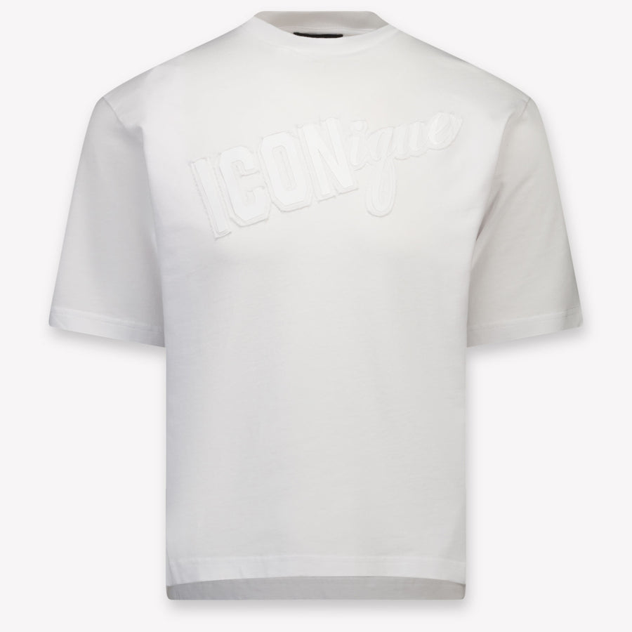 Dsquared2 Kinder Unisex T-Shirt In Wit