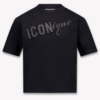 Dsquared2 Kinder Unisex T-Shirt In Zwart