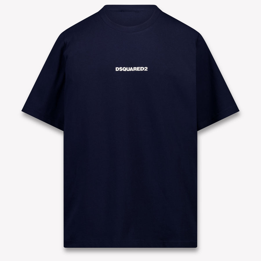 Dsquared2 Kinder Jongens T-Shirt In Navy
