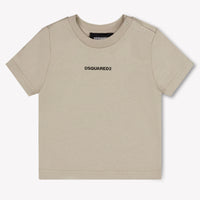 Dsquared2 Baby Jongens T-Shirt In Beige