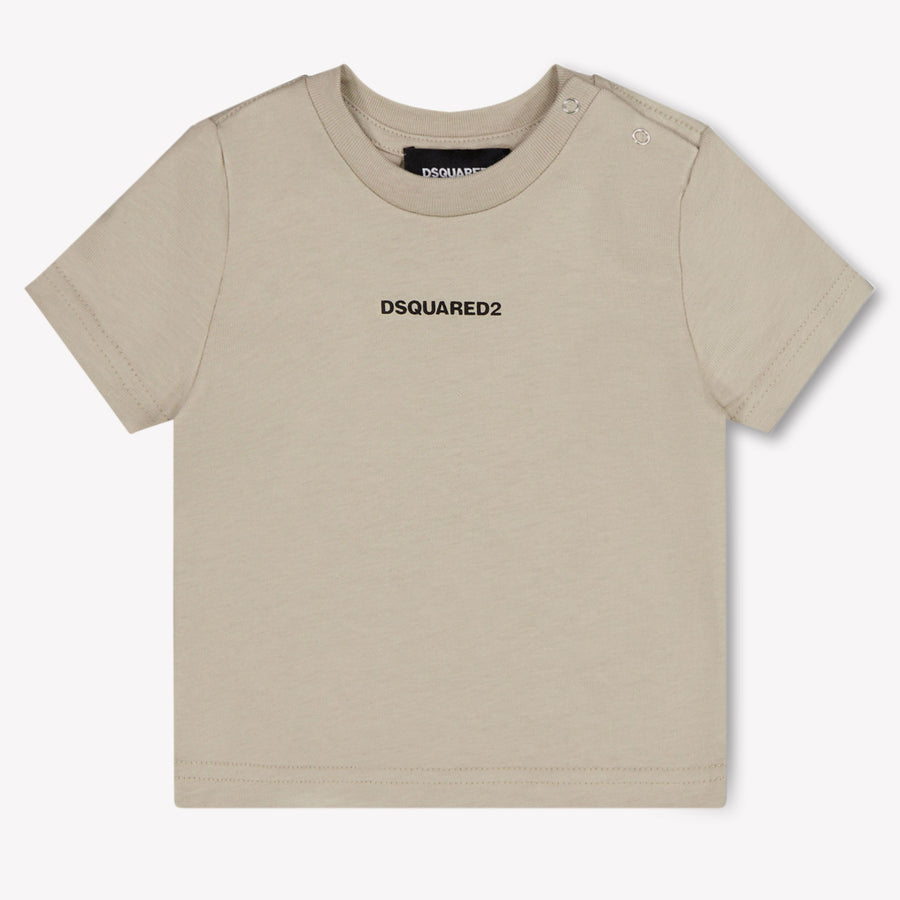 Dsquared2 Baby Jongens T-Shirt In Beige