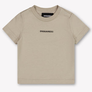 Dsquared2 Baby Jongens T-Shirt In Beige