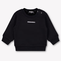 Dsquared2 Baby Jongens Trui In Zwart