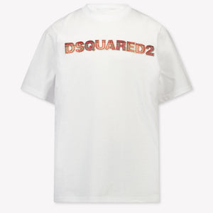 Dsquared2 Kinder Jongens T-Shirt In Wit