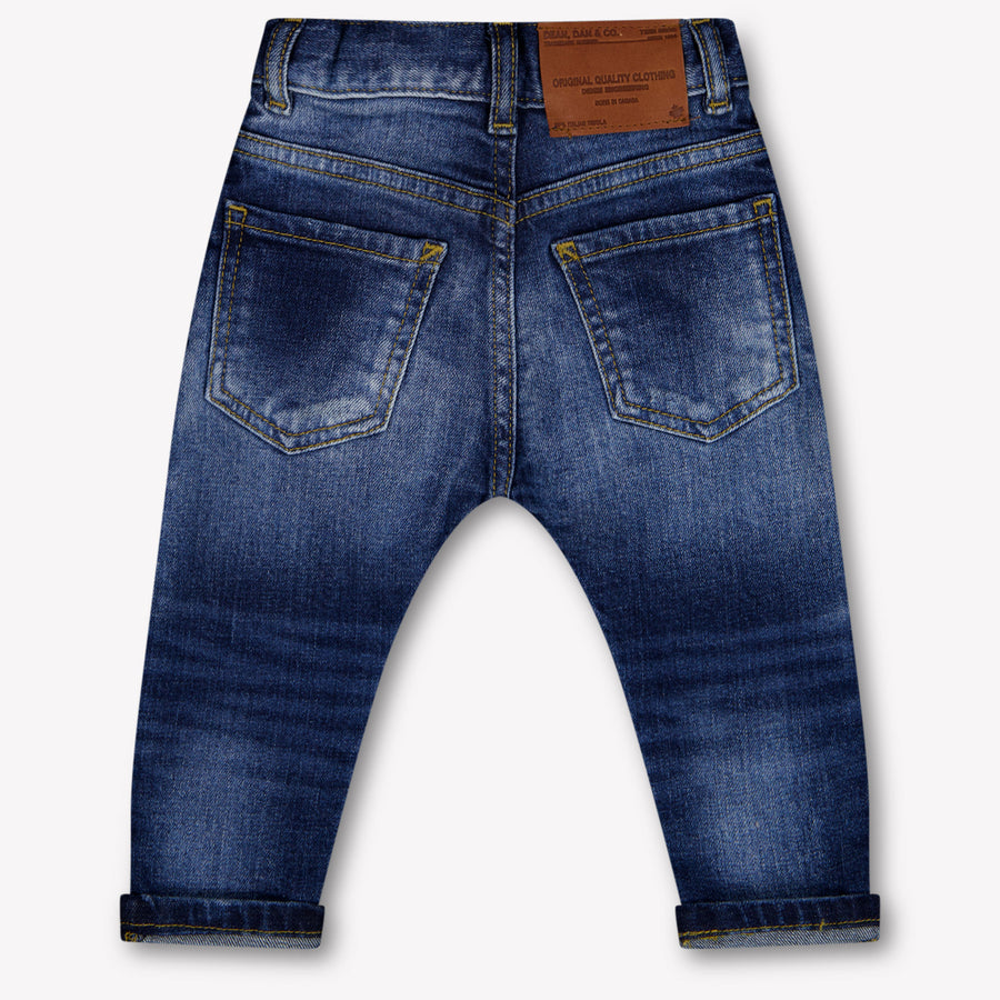 Dsquared2 Baby Jongens Jeans In Blauw