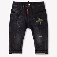 Dsquared2 Baby Jongens Jeans In Zwart