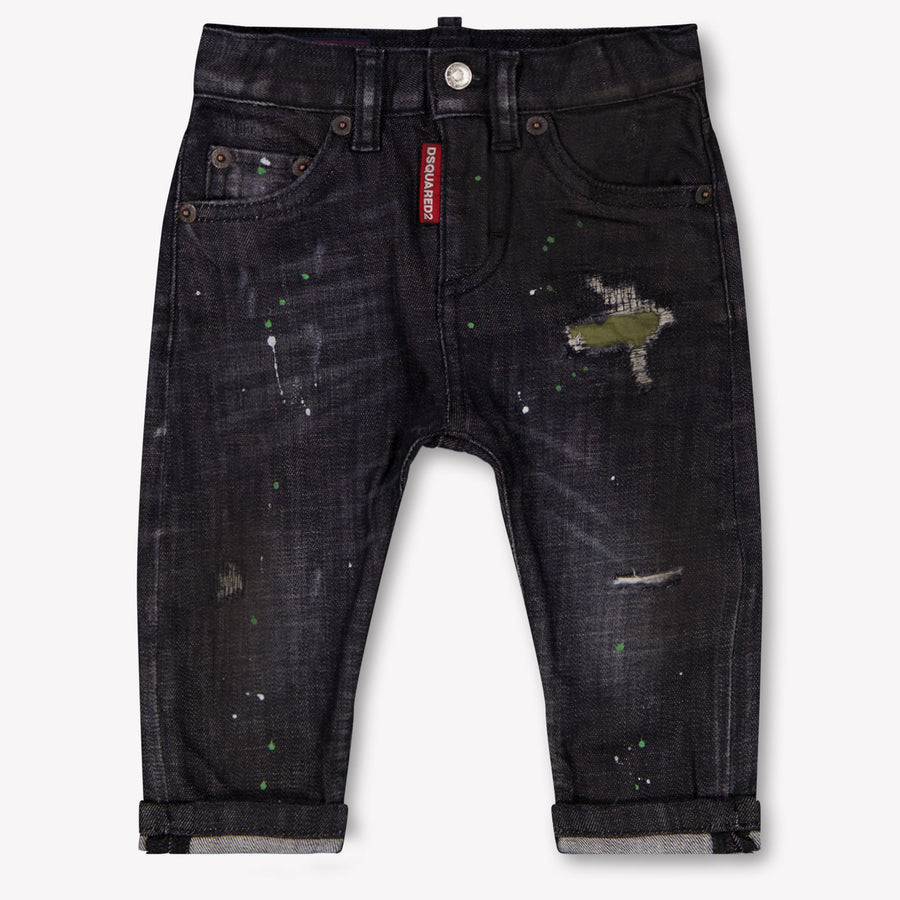 Dsquared2 Baby Jongens Jeans In Zwart