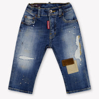 Dsquared2 Baby Jongens Jeans In Blauw