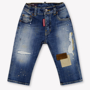 Dsquared2 Baby Jongens Jeans In Blauw