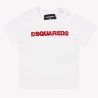 Dsquared2 Baby Jongens T-Shirt In Wit