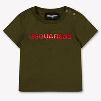 Dsquared2 Baby Jongens T-Shirt In Army