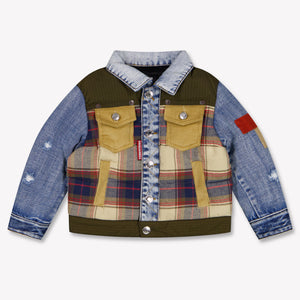 Dsquared2 Baby Jongens Winterjas In Jeans