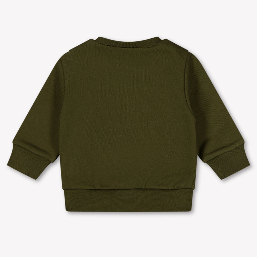Dsquared2 Baby Jongens Trui In Army