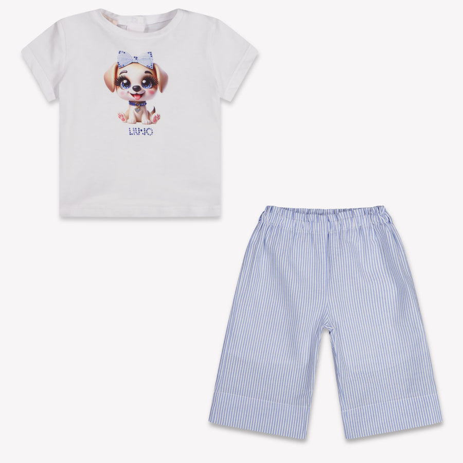 Liu Jo Baby Meisjes Setje In Licht Blauw