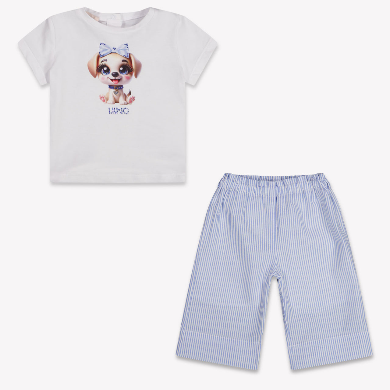 Liu Jo Baby Meisjes Setje In Licht Blauw