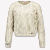 Liu Jo Kinder Meisjes Trui In Goud