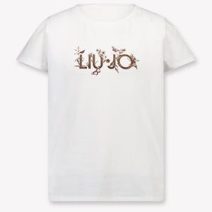 Liu Jo Kinder Meisjes T-Shirt In Wit