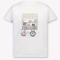 Liu Jo Kinder Meisjes T-Shirt In Wit