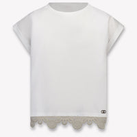 Liu Jo Kinder Meisjes T-Shirt In Wit