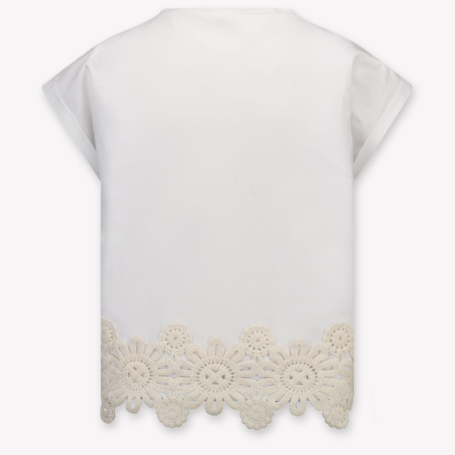 Liu Jo Kinder Meisjes T-Shirt In Wit