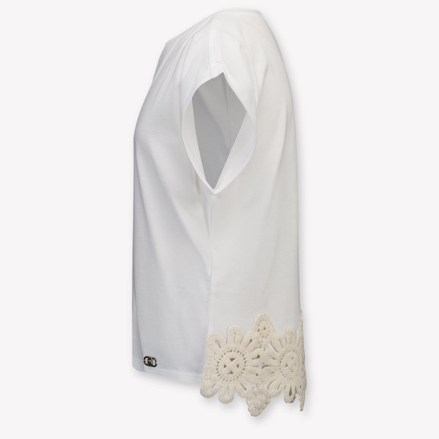 Liu Jo Kinder Meisjes T-Shirt In Wit