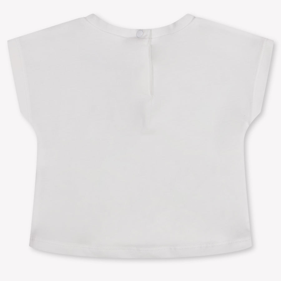 Liu Jo Baby Meisjes T-Shirt In Wit