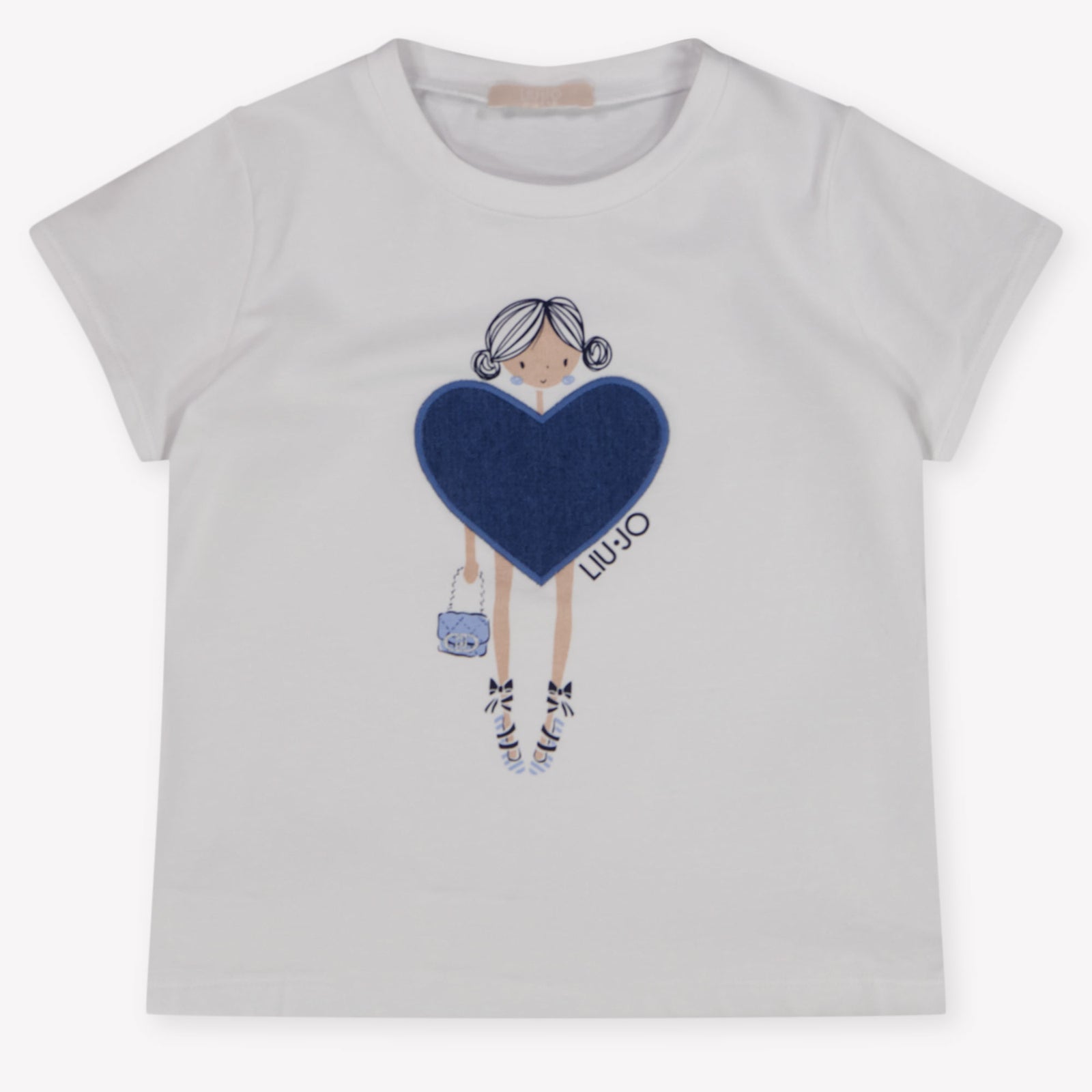 Liu Jo Kinder Meisjes T-Shirt In Wit
