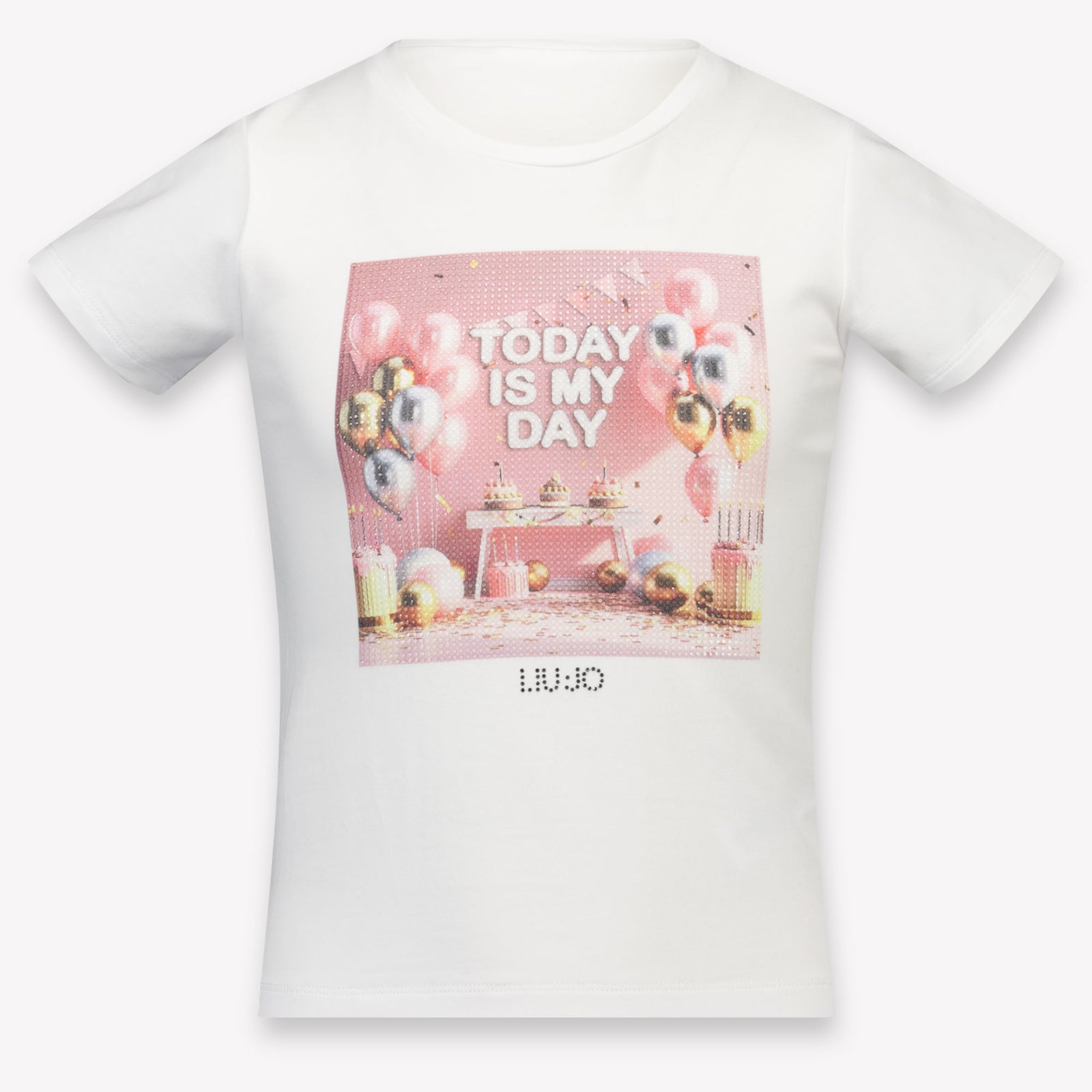 Liu Jo Kinder Meisjes T-Shirt In Wit