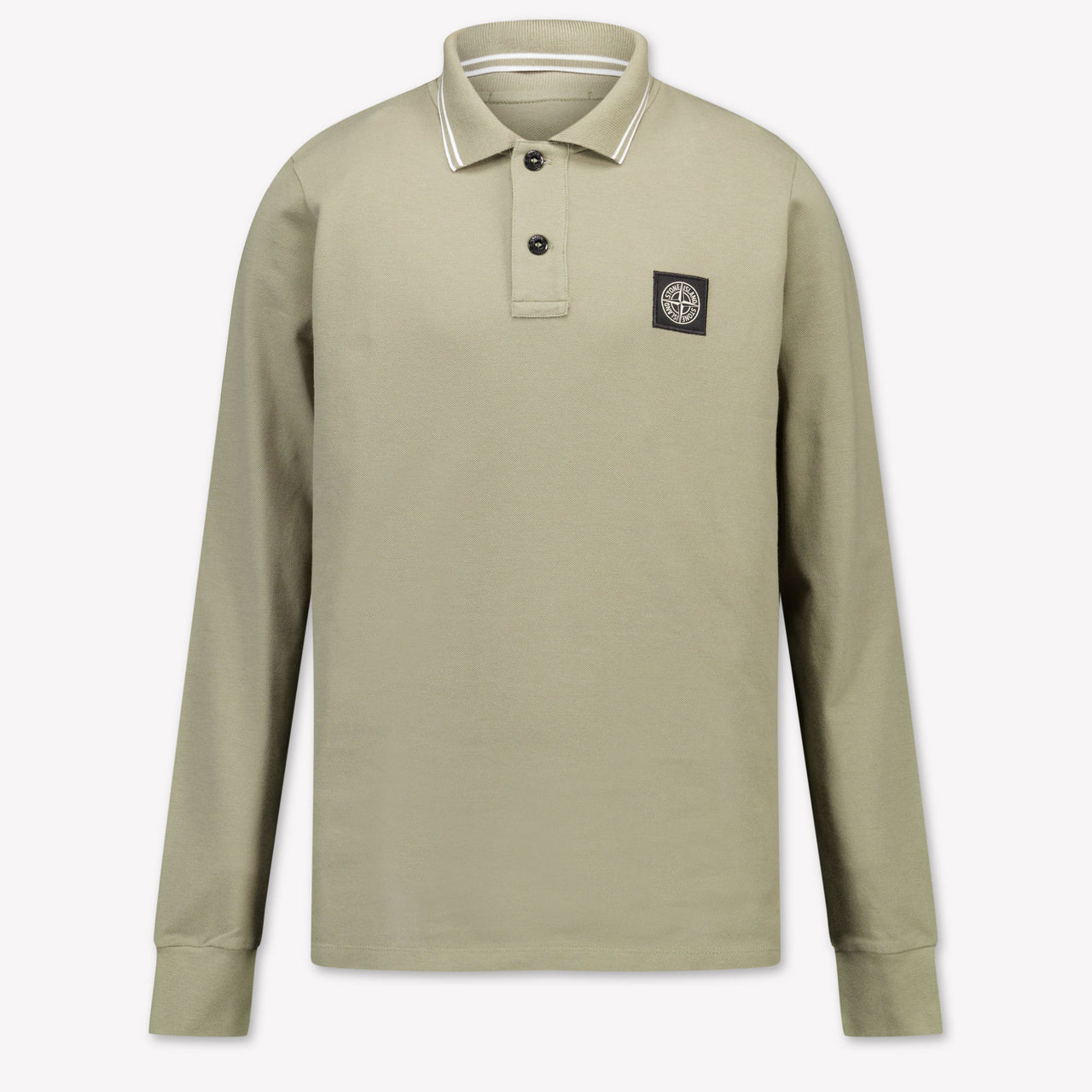 Stone Island Kinder Jongens Polo In Taupe