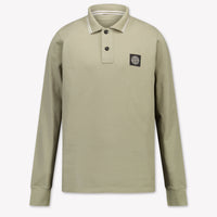 Stone Island Kinder Jongens Polo In Taupe