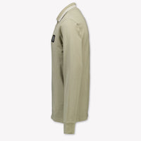 Stone Island Kinder Jongens Polo In Taupe
