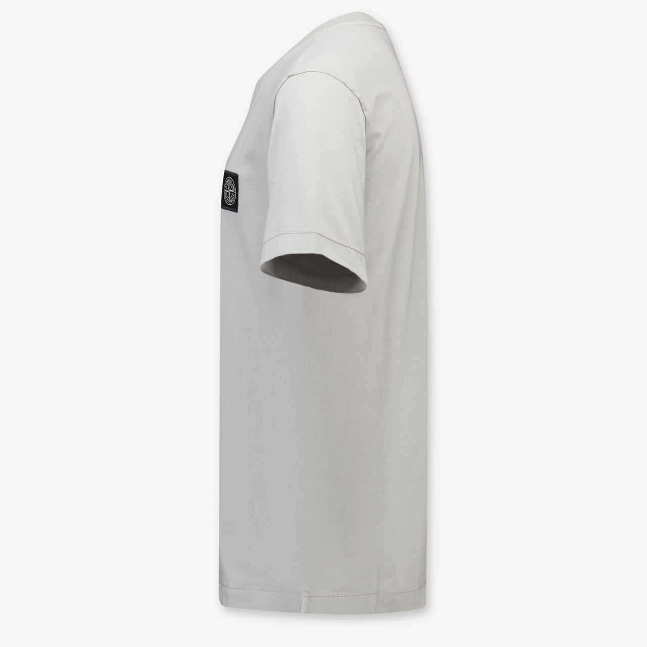 Stone Island Kinder Jongens T-Shirt In Licht Grijs