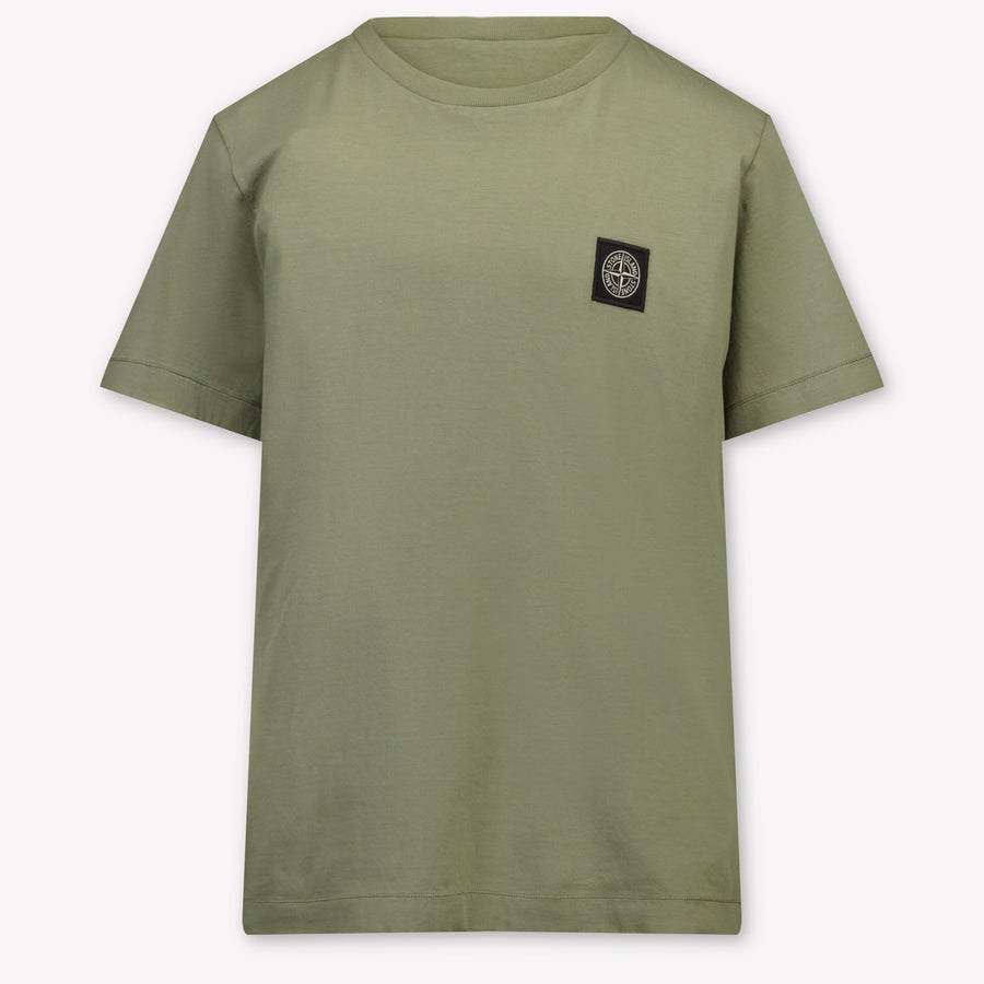 Stone Island Boys T-Shirt in Taupe
