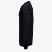 Stone Island Kinder Jongens T-Shirt In Zwart