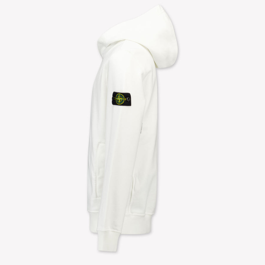 Stone Island Kinder Jongens Trui In Wit