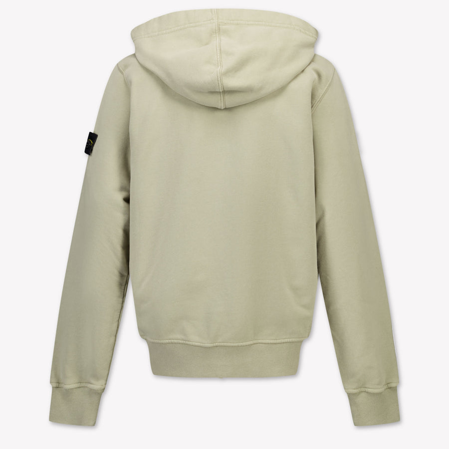 Stone Island Kinder Jongens Vest In Taupe
