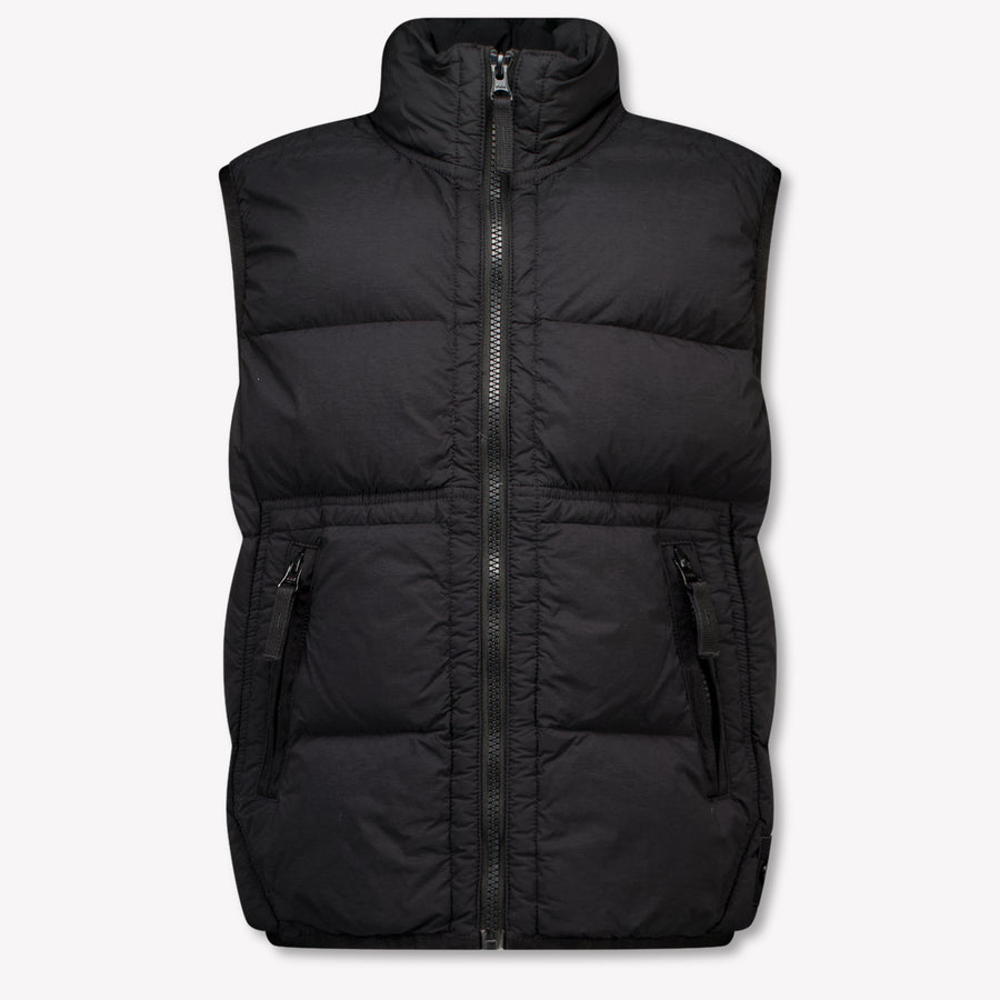 Stone Island Kinder Jongens Bodywarmer In Zwart