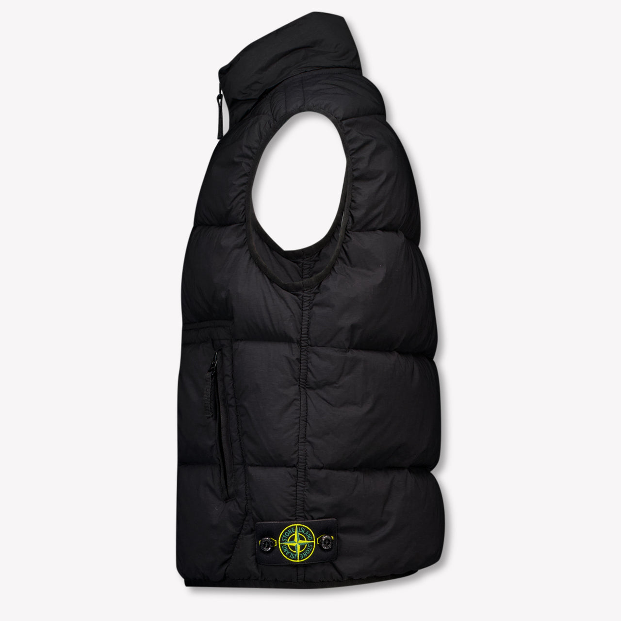 Stone Island Kinder Jongens Bodywarmer In Zwart