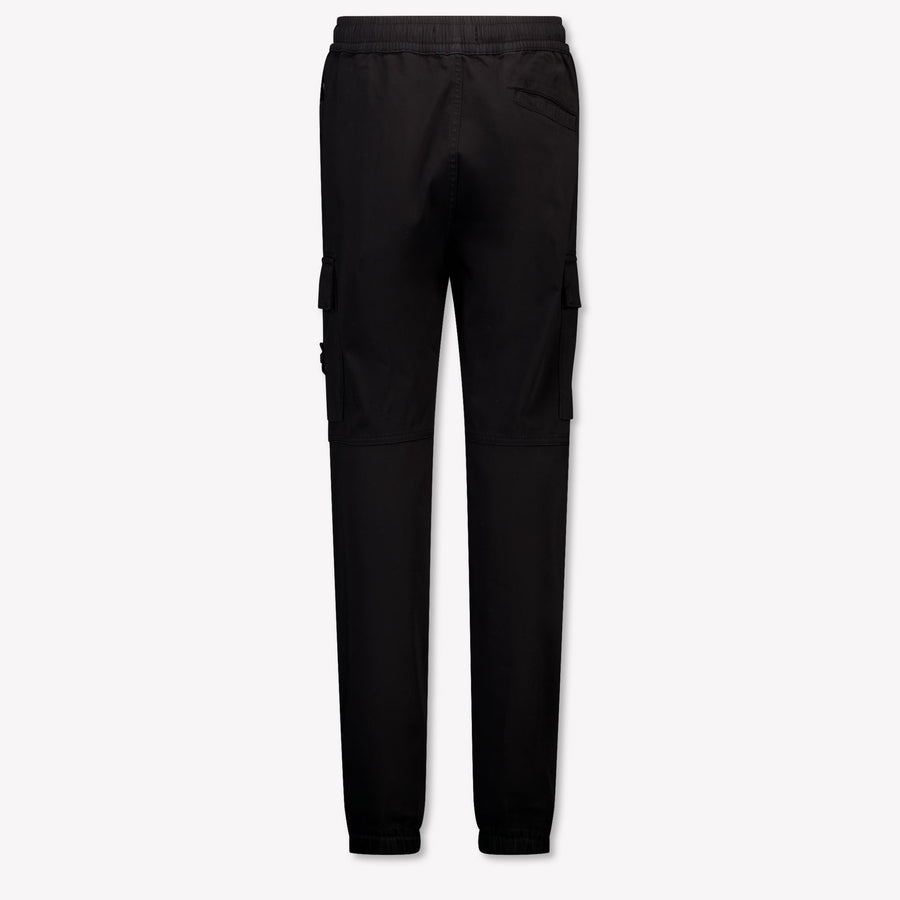 Stone Island Kinder Jongens Broek In Zwart