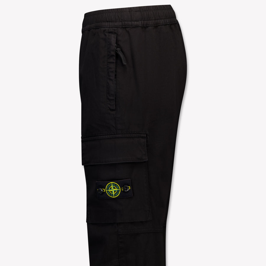 Stone Island Kinder Jongens Broek In Zwart