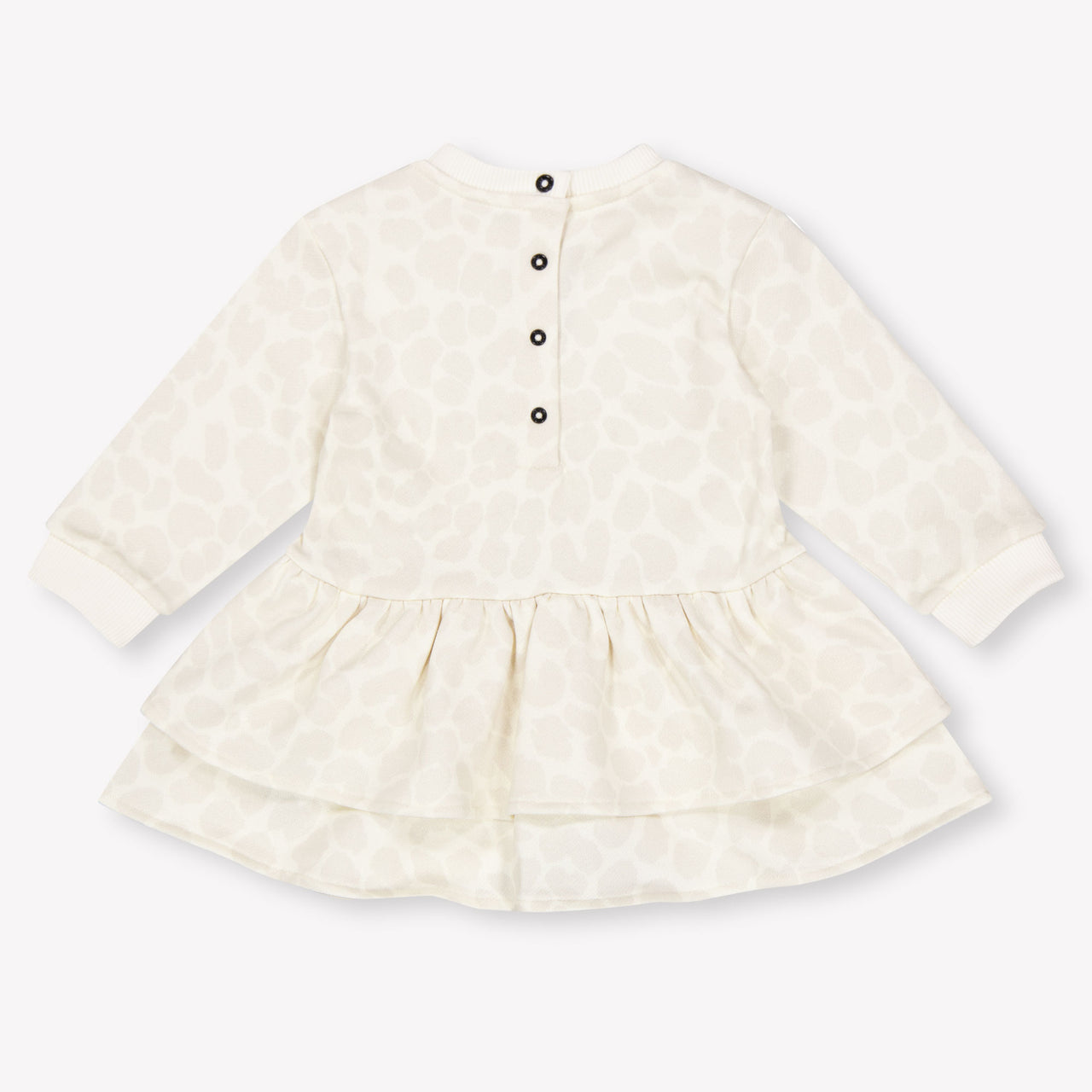 Balmain Baby Meisjes Jurk In Off White