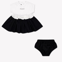 Balmain Baby Meisjes Jurk In Zwart