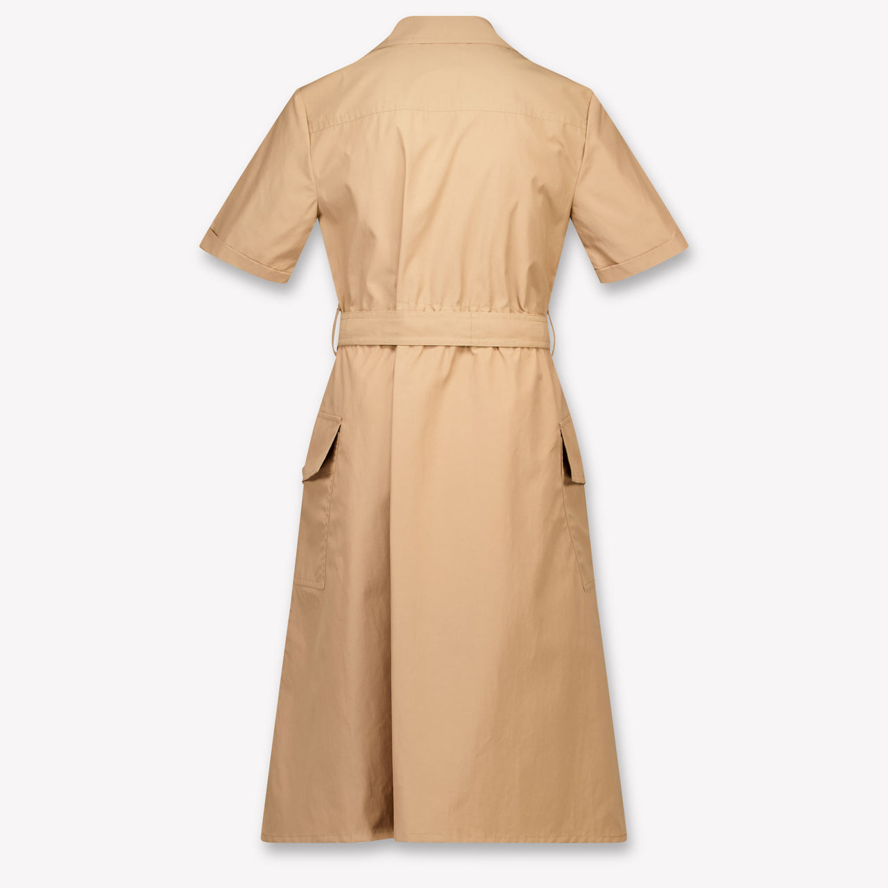 Balmain Kinder Meisjes Jurk In Licht Bruin
