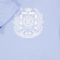 Balmain Baby Meisjes T-Shirt In Licht Blauw
