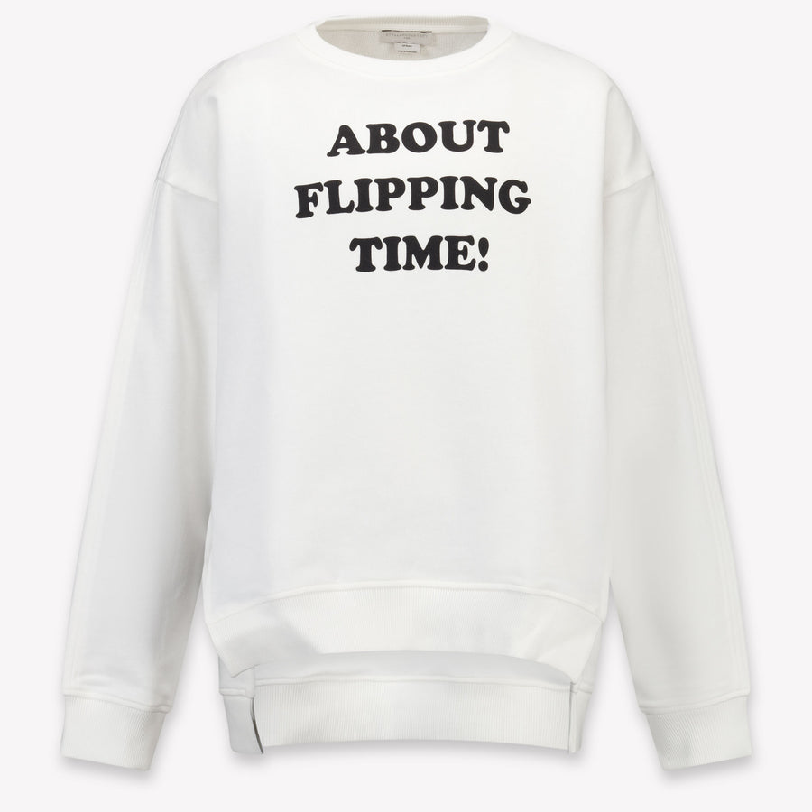 Stella McCartney Kinder Meisjes Trui In Wit