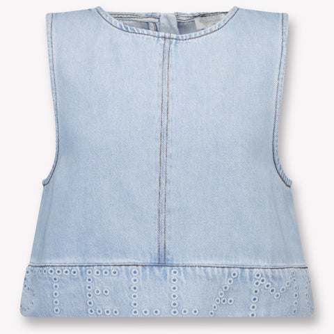 Stella McCartney Kinder Meisjes T-Shirt In Jeans