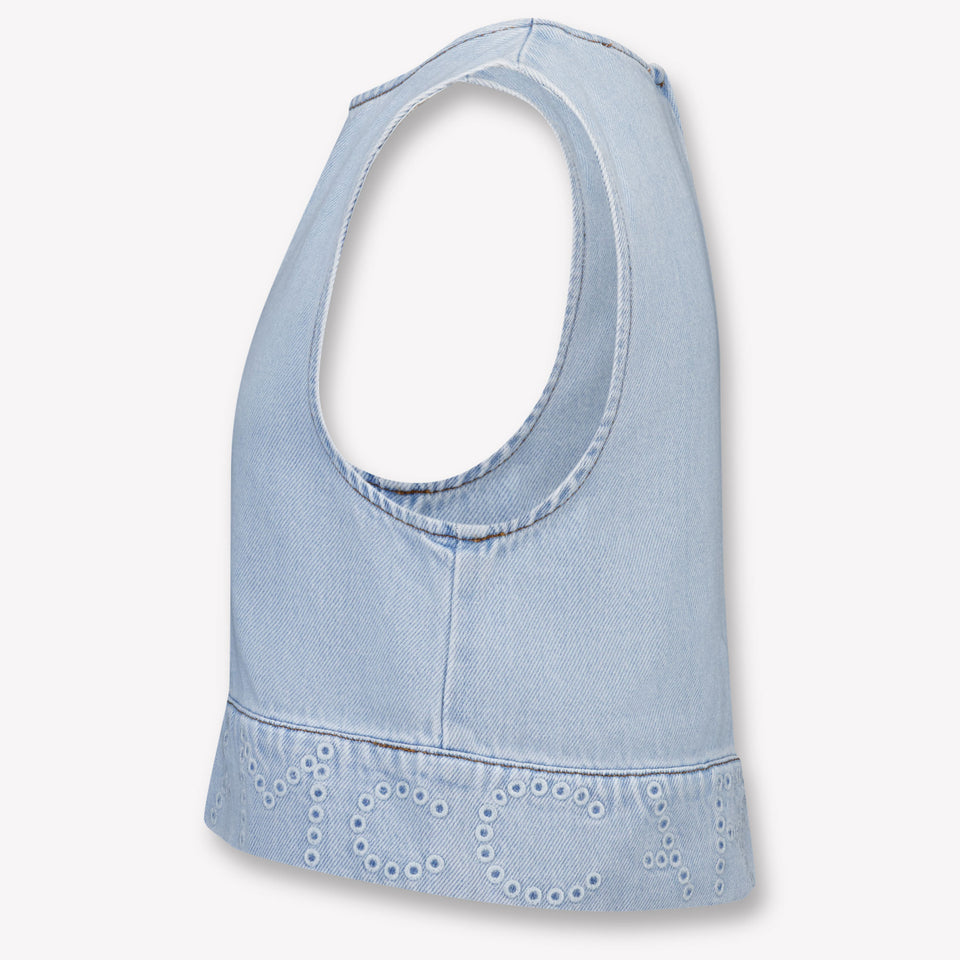 Stella McCartney Kinder Meisjes T-Shirt In Jeans