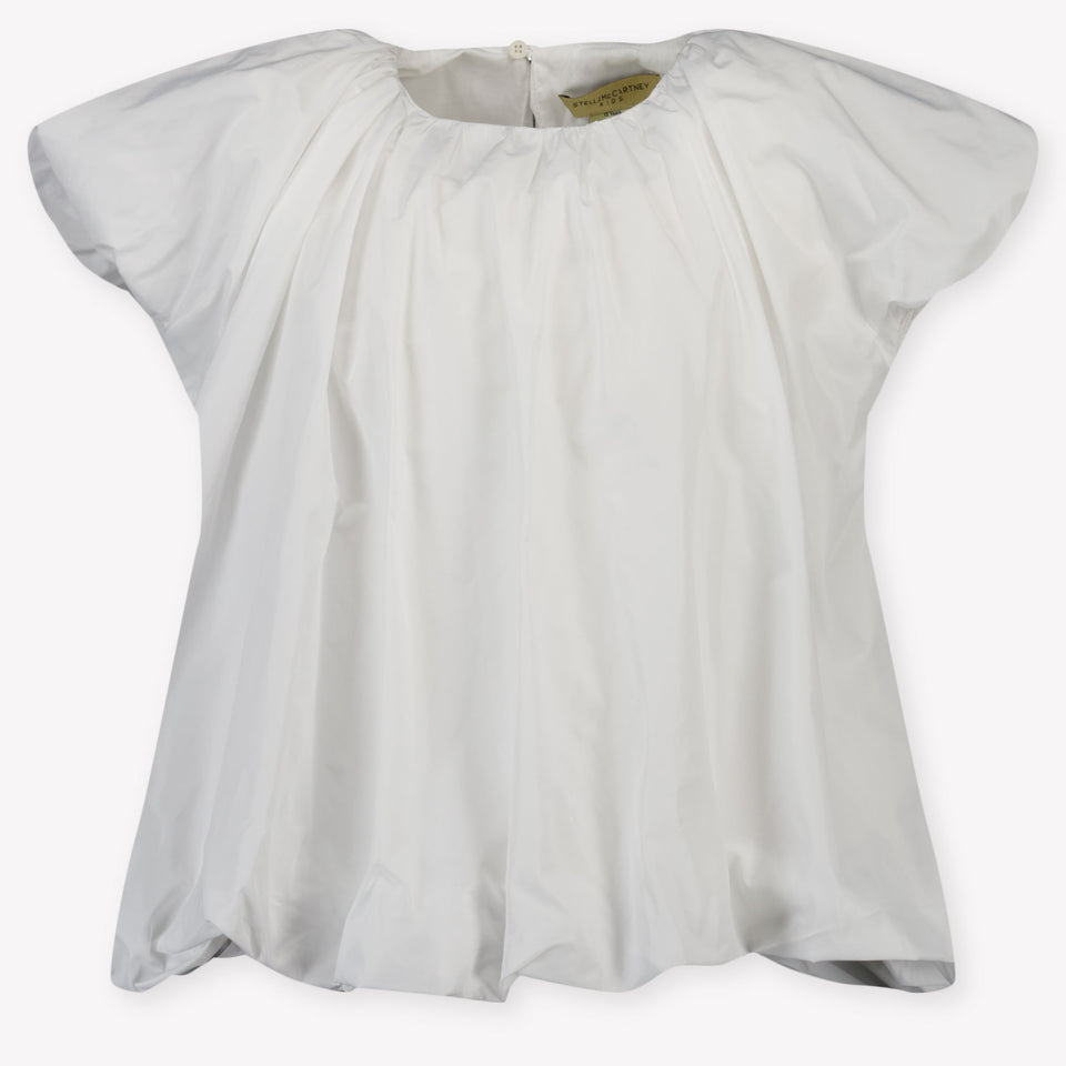 Stella McCartney Kinder Meisjes T-Shirt In Wit