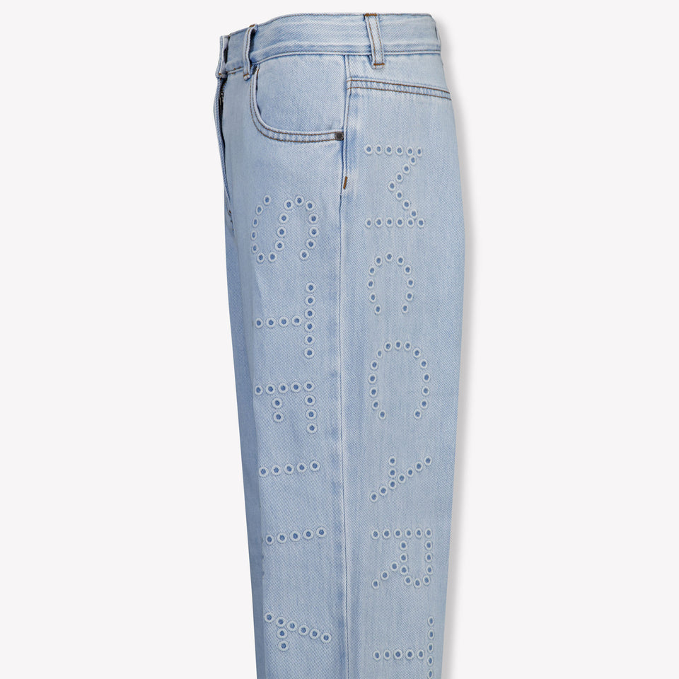 Stella McCartney Kinder Meisjes Jeans In Blauw