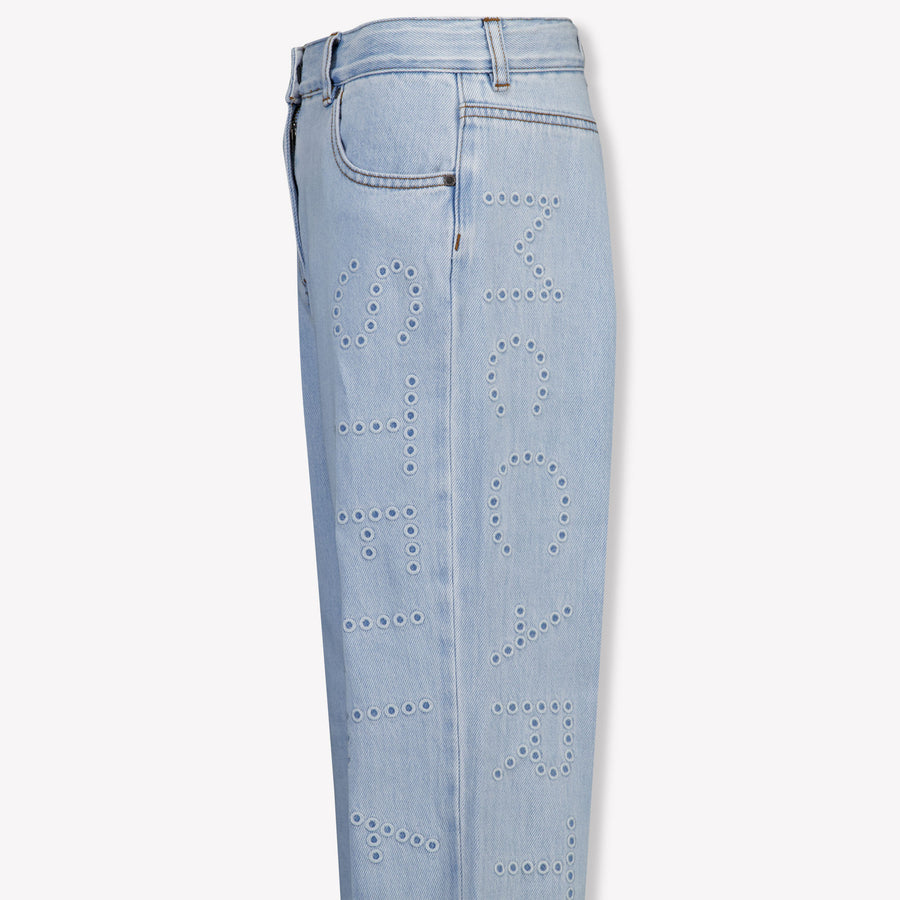 Stella McCartney Kinder Meisjes Jeans In Blauw